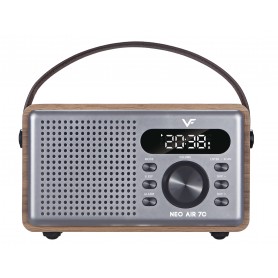 Neo Air 7C Digital Alarm Clock Portable Bluetooth Speaker