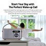 Neo Air 7C Digital Alarm Clock Portable Bluetooth Speaker