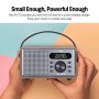 Neo Air 7C Digital Alarm Clock Portable Bluetooth Speaker