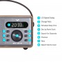 Neo Air 7C Digital Alarm Clock Portable Bluetooth Speaker