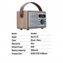 Neo Air 7C Digital Alarm Clock Portable Bluetooth Speaker