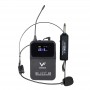 WM 2000 U Professional Universal UHF Handsfree Headsets Wireless Microphones With Rechargeable Transmitter For Headphones