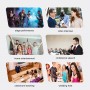 WM 1100 DUO Professional Universal UHF Handheld Wireless Microphones With Rechargeable Transmitter Wireless Mic