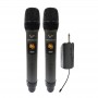 WM 1100 DUO Professional Universal UHF Handheld Wireless Microphones With Rechargeable Transmitter Wireless Mic