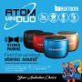 Atom Mini Duo TWS Wireless Portable Bluetooth Speaker