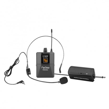 WM 2000 U Professional Universal UHF Handsfree Headsets Wireless Microphones With Rechargeable Transmitter For Headphones