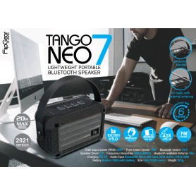 Tango Neo 7 Lightweight Portable Bluetooth Speaker