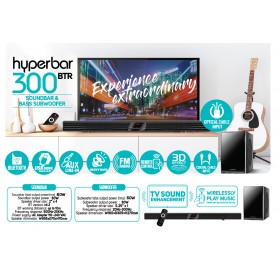 Hyperbar 300 BTR Wireless Soundbar