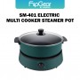 SM-401 Electric Multi Cooker Steamer Pot