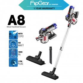 FlipGear A8 Handheld Car Vacuum Cleaner